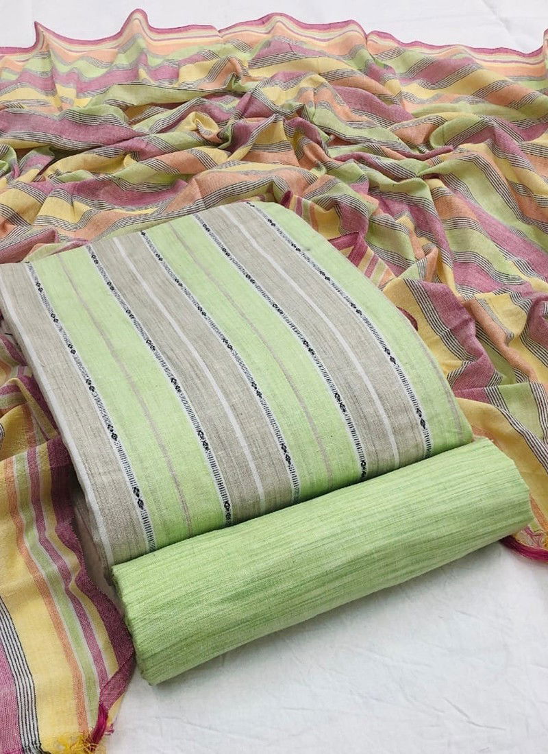 LV New Designer Cotton Daily Wear Dress Material Collection